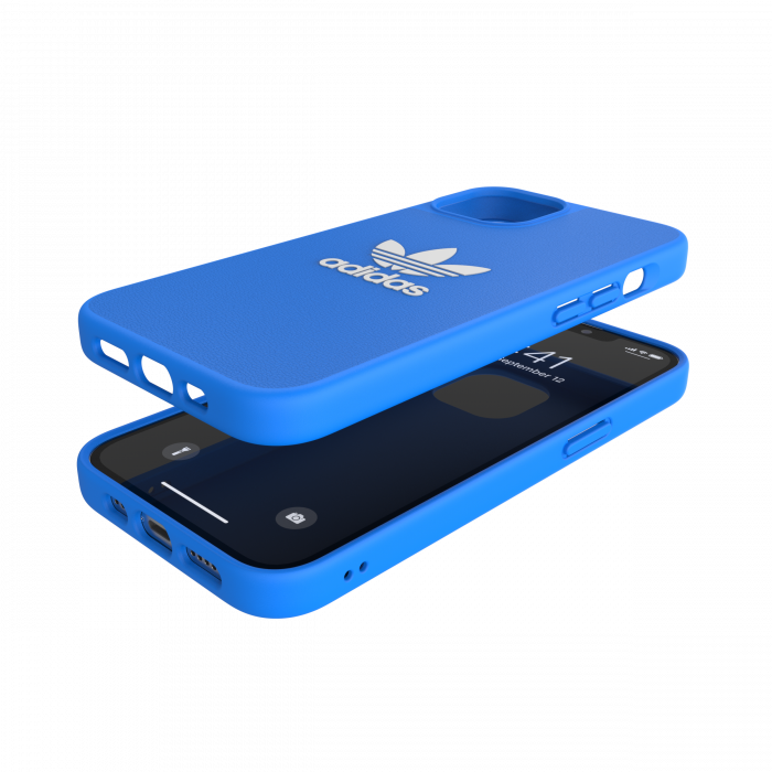 Adidas Trefoil Snap Case for iPhone 13 (Bluebird/White)