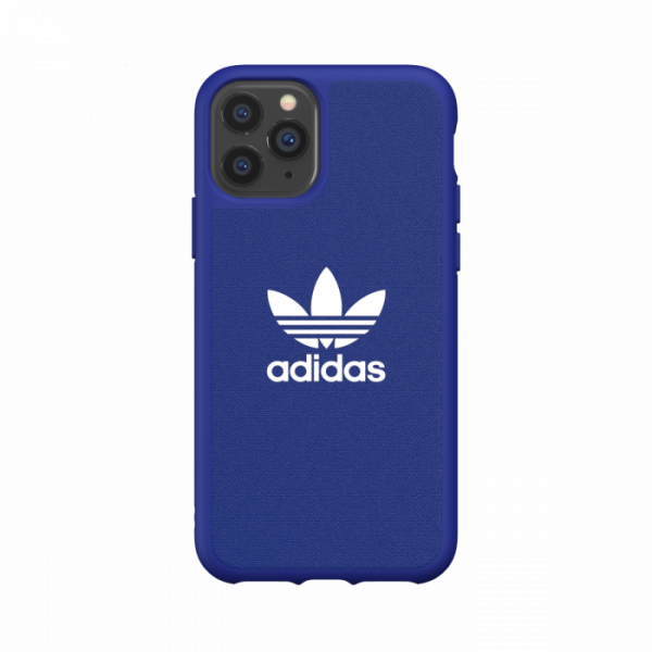 Adidas Trefoil Canvas Snap for iPhone 11 Pro (Blue)