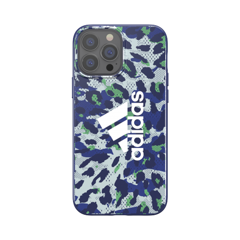 Adidas Graphic Snap Case for iPhone 13 Pro (Leopard Bold Blue/Mint)