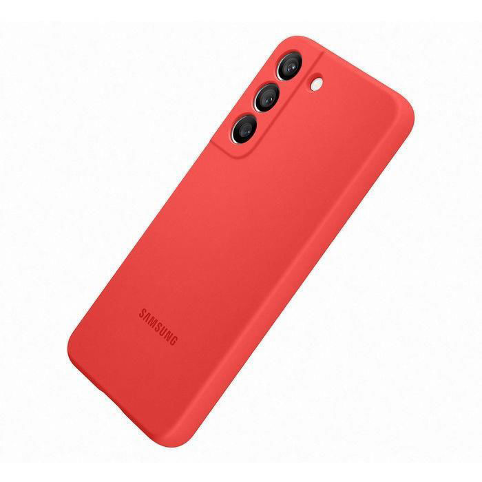 Samsung Galaxy S22 Silicone Cover (Glow Red)