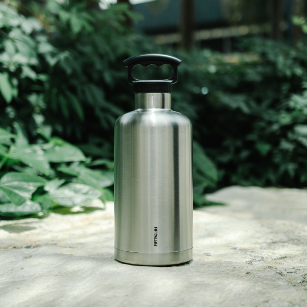 Fifty Fifty Vacuum Insulated Tank Growler 1.9L (Steel)