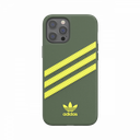 Adidas 3-Stripes Snap Case for iPhone 12/12 Pro (Green/Yellow)