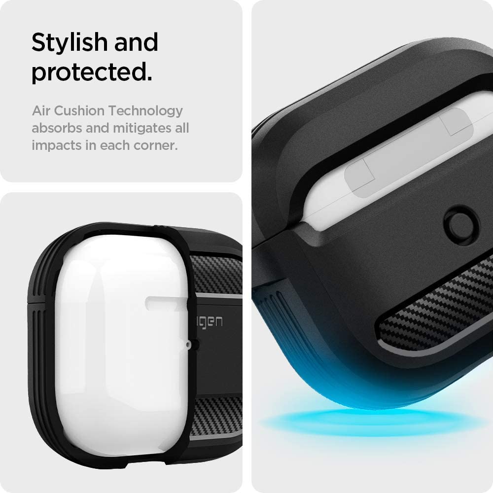 Spigen Rugged Armor Case Airpods 3 (Matte Black)