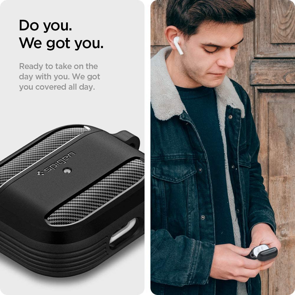 Spigen Rugged Armor Case Airpods 3 (Matte Black)