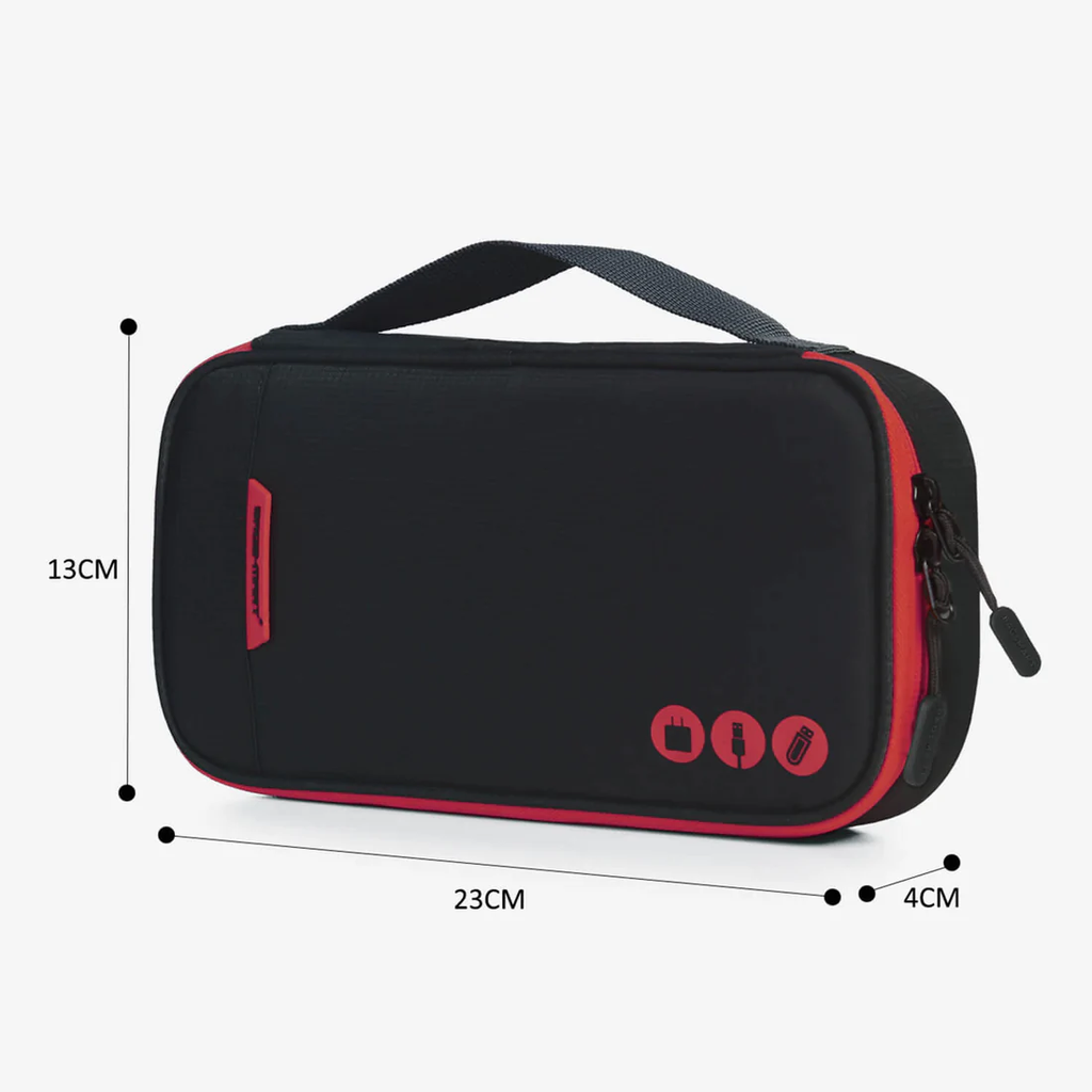 Bagsmart Venice Electronics Organizer M (Black/Red)