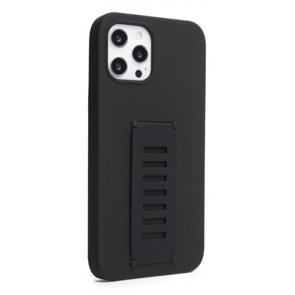 Grip2u Silicone Case for iPhone 12/12 Pro (Charcoal)