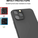 Grip2u Camera Lens Screen Protector for iPhone 12 (Black)