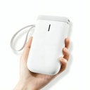 NIIMBOT D11 Portable Thermal Label Printer (White)