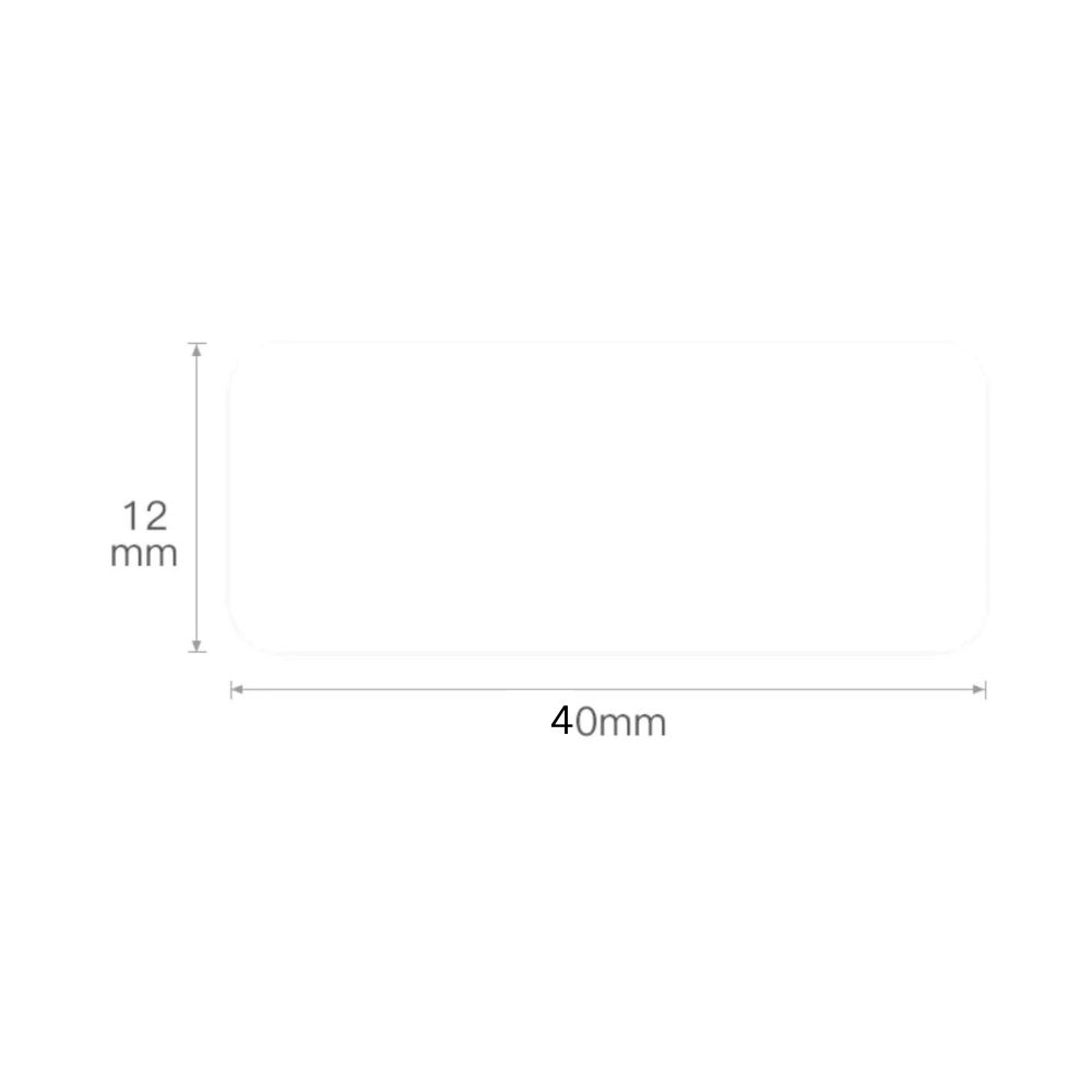 NIIMBOT D11 Extra Thermal Labels 12*40 mm (White)