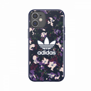 Adidas Floral Snap Case for iPhone 12 mini (Purple)