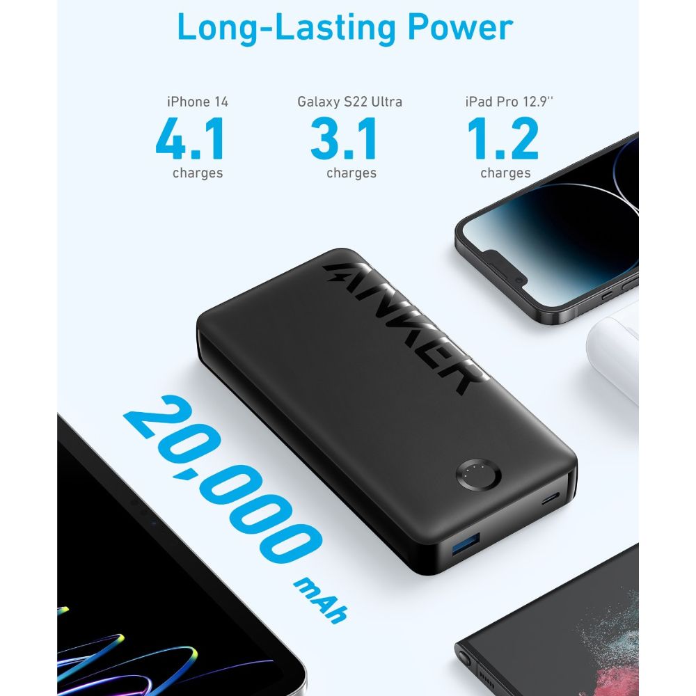  Anker 325 Power Bank 20000mAh(Black)