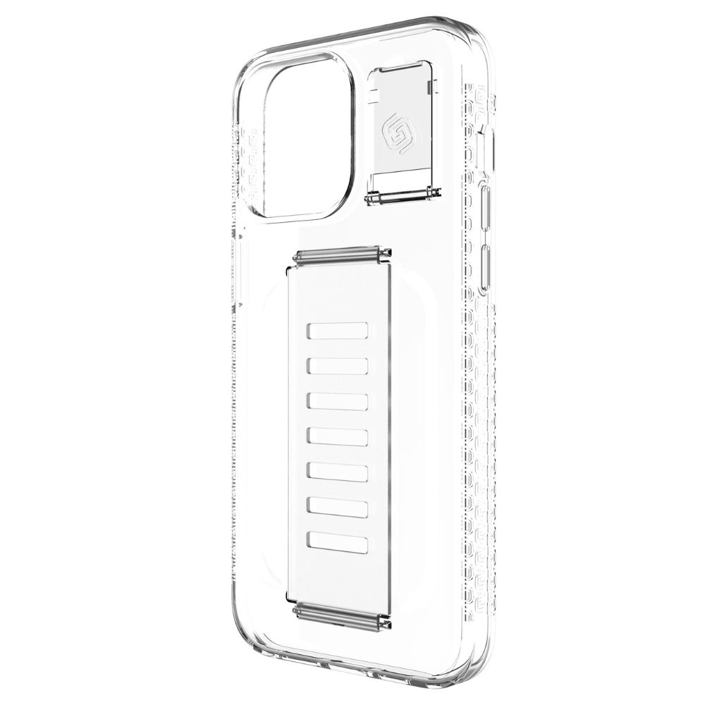 Grip2u Boost Case with Kickstand iPhone 15 Pro (Clear)