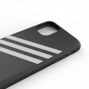 Adidas 3-Stripes Snap Case for iPhone 12 mini (White/Black)