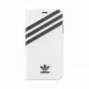 Adidas 3-Stripes Booklet for iPhone 12 mini (White)