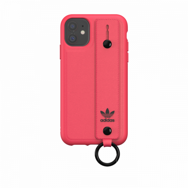 Adidas Trefoil Grip Case for iPhone 12 mini (Pink)