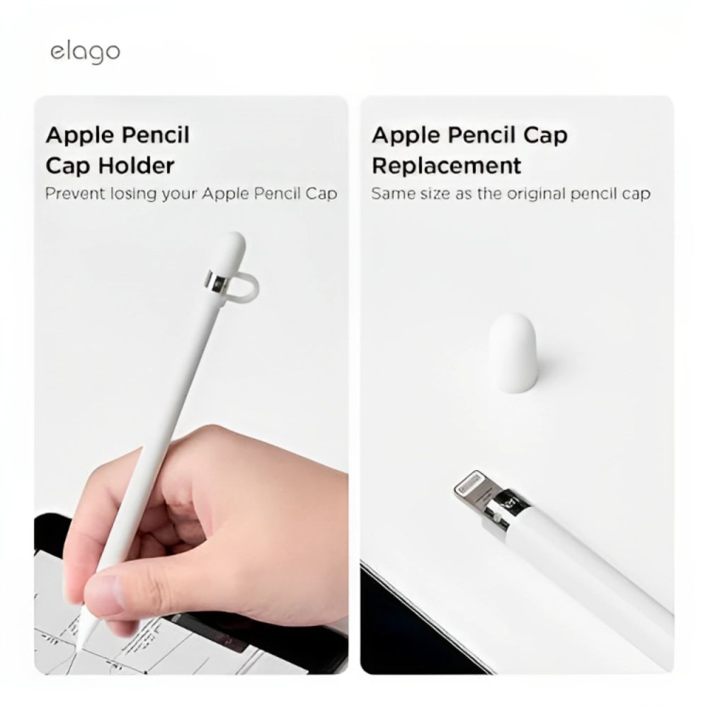 Elago Apple Pencil Protection Set Apple Pencil 1st Gen (Black)