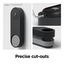 Elago Silicone Case for Nest Doorbell Hello_Wired (Black)