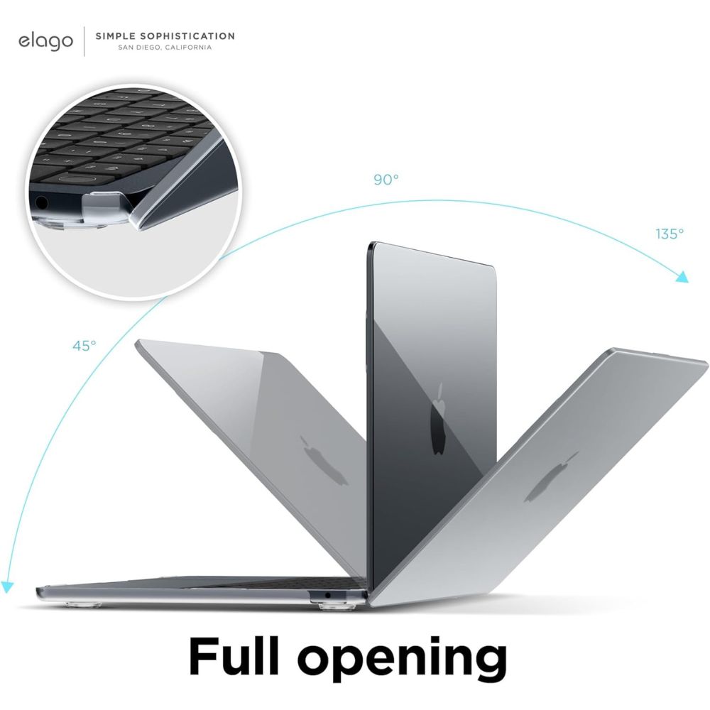 Elago Ultra Slim Case for MacBook Air M2 15.3" (Clear)