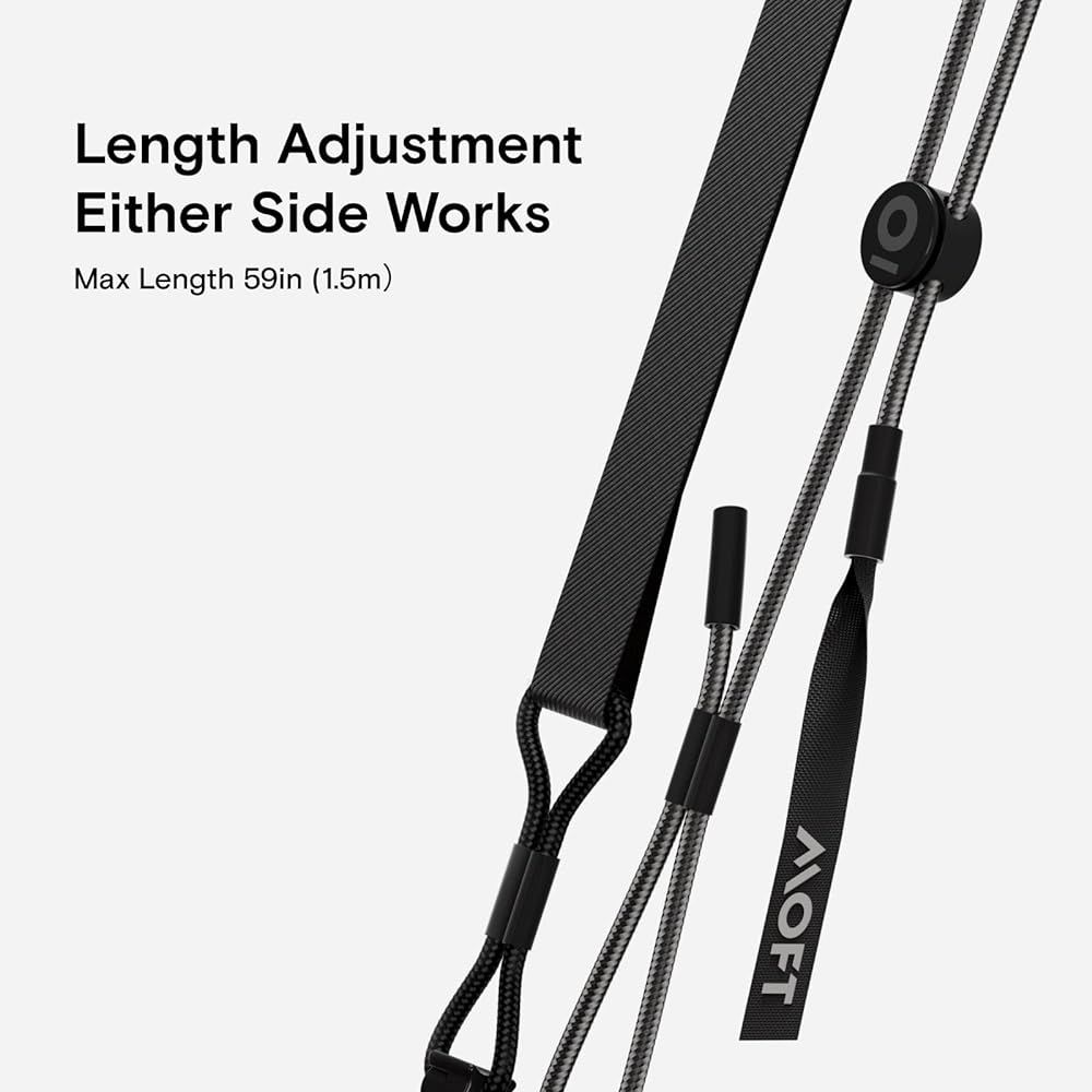 Moft Adjustable Phone Lanyard (Black)