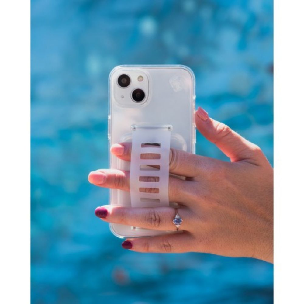 Grip2u Slim Case for iPhone 13 (Clear)