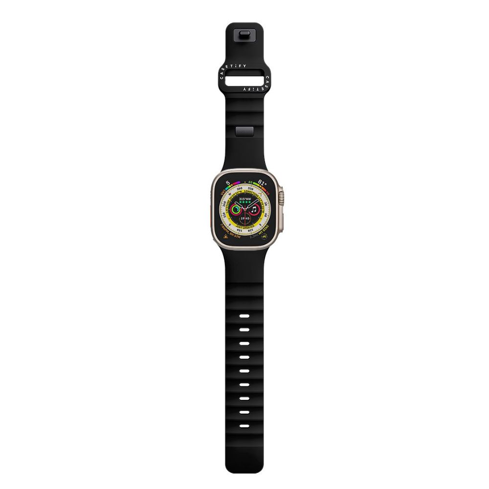 Casetify Bounce Band for Apple Watch 42/44/45/49mm (Black)