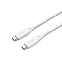 Cygnett Essentials USB-C to USB-C 2M (White)