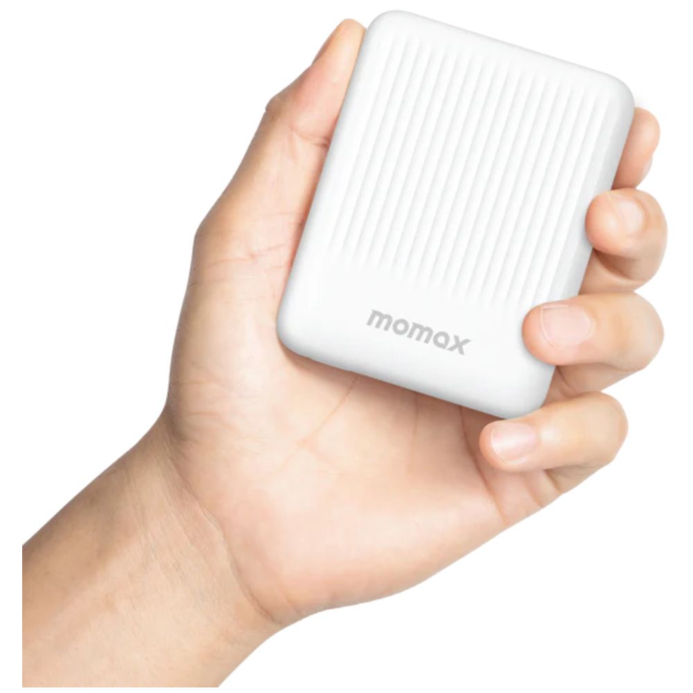 Momax Q.Mag Minimal 2 10000mAh Magnetic Power pack (White)