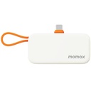 Momax 1-Power Mini 5000mAh Bulit-in foldable USB-C Battery pack (Orange)