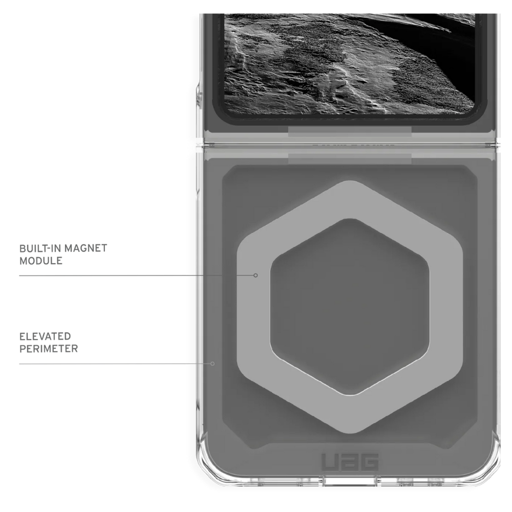 UAG Plyo Pro Case For Samsung Galaxy Z Flip 6 (Ice/Silver)