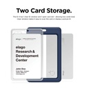 Elago iD4 ID Card Holder (Jean Indigo/Dark Grey)