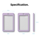 Elago iD4 ID Card Holder (Lavender/Transaparent)