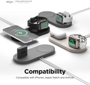 Elago MS Charging Hub Duo for Apple Watch (Stone)