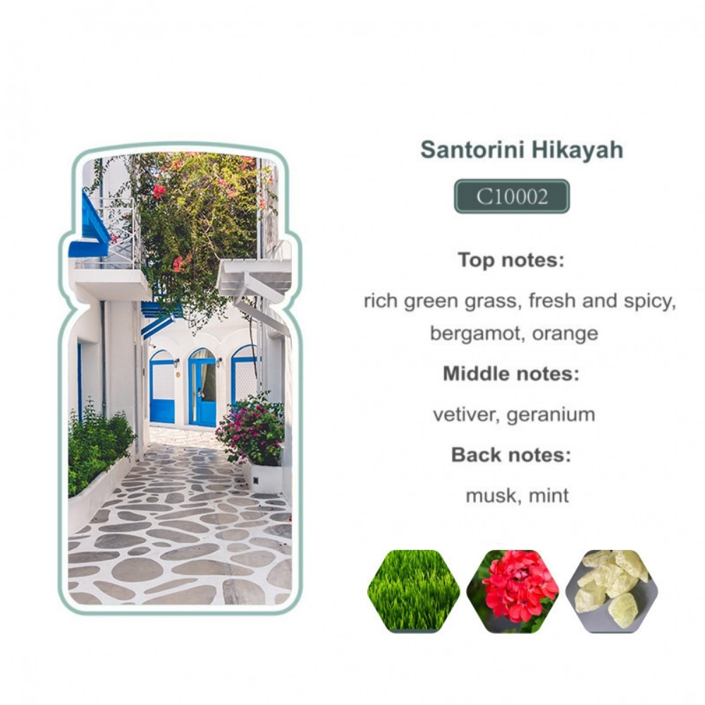 Hikayah Perfume Oil 100ml (Santorini)