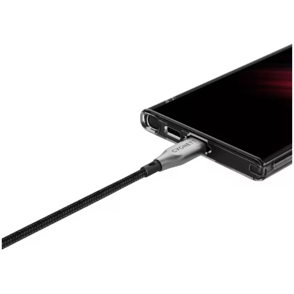 Cygnett Armoured USB-C To USB-A 2.0 50CM (Black)