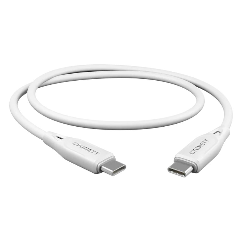 Cygnett Essentials USB-C To USB-C 2.0 1M (White)