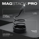  Statik MagStack Pro Magnetic 100w USB-C to C Cable 90CM (Black)