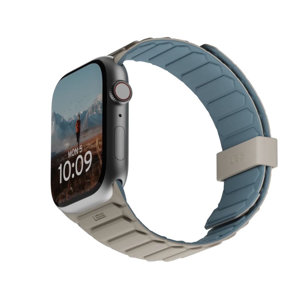 UAG Pathfinder Strap for Apple Watch 49/45/44/42mm (Dune/Cloud Blue)