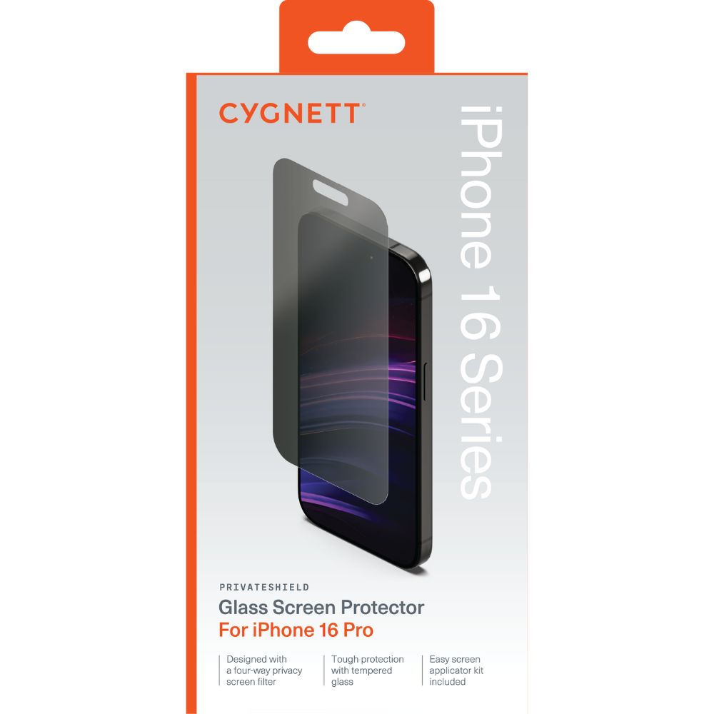 Cygnett Screen Protector for iPhone 16 Pro (Privacy)