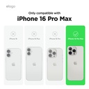 Elago Hybrid Magsafe Case for iPhone 16 Pro Max (Clear/White)