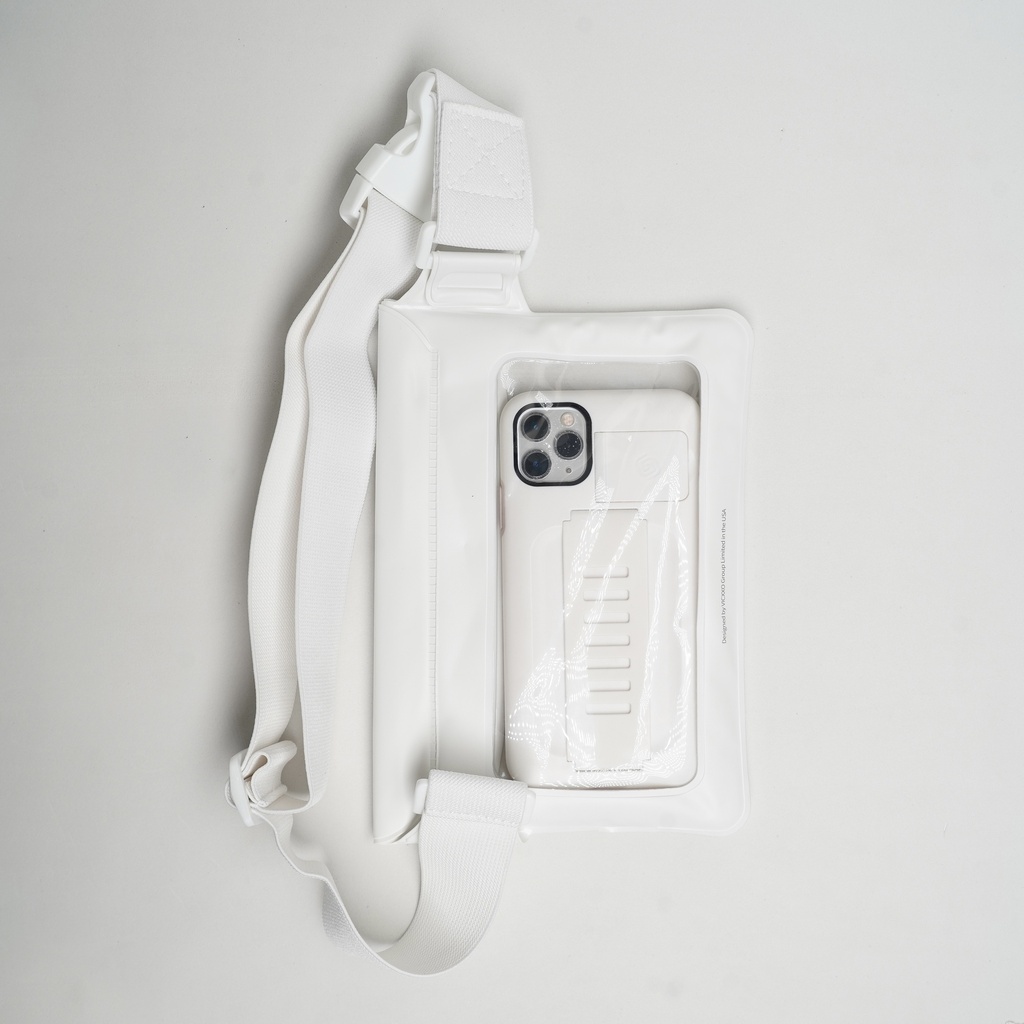 Vicxxo Prism P3 Waterproof Phone Body/Belt Bag (White)