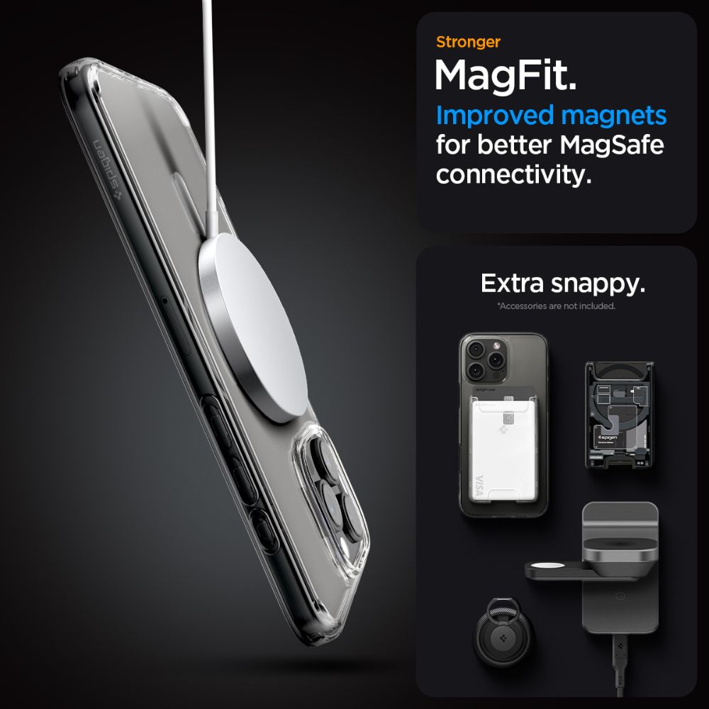 Spigen Ultra Hybrid MagFit Case for iPhone 16 Pro Max (Graphite)