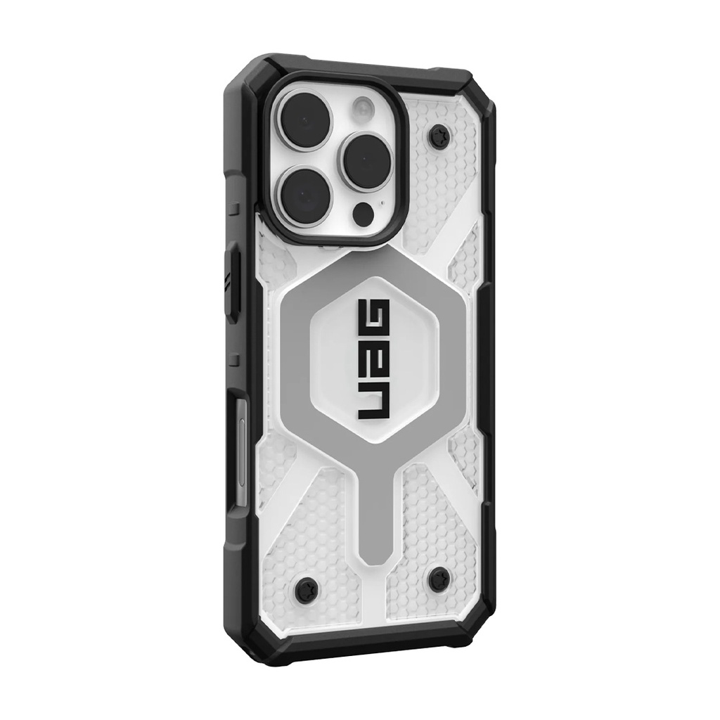 UAG Pathfinder Clear Case Magsafe for iPhone 16 Pro (Ice)