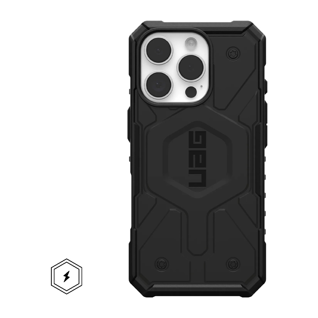 UAG Pathfinder Magsafe Case for iPhone 16 Pro (Black)