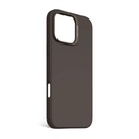 Decoded Silicone AntiMicrobial Case for iPhone 16 Pro Max (Black)