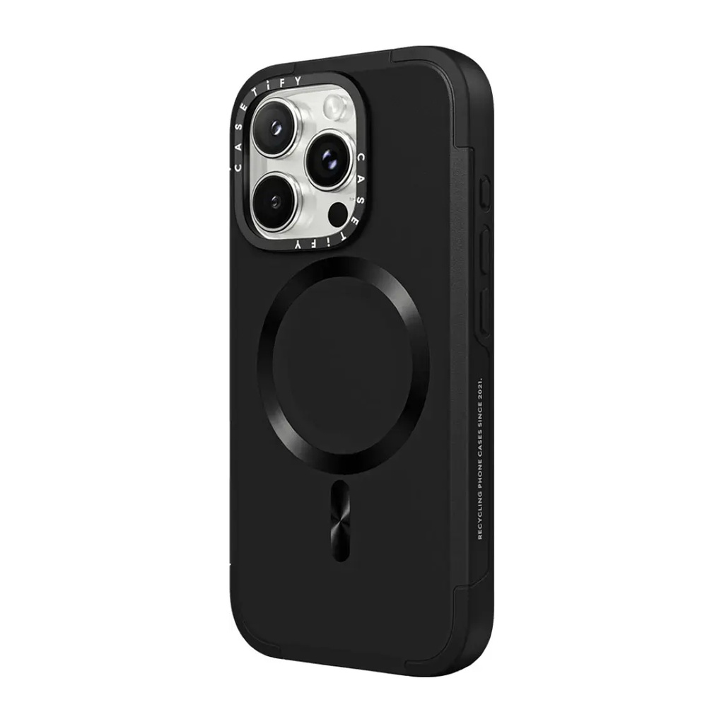 Casetify Magsafe Force Case for iPhone 16 Pro (Black)