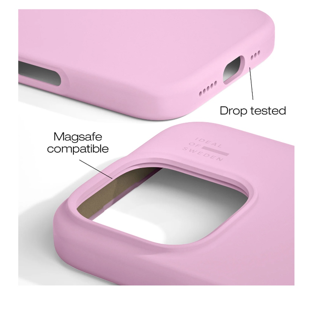 iDeal Of Sweden MagSafe Silicone Case for iPhone 16 Pro (Bubblegum Pink) 