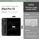 ZUGU Case for iPad Pro 13" 2024 (Black)