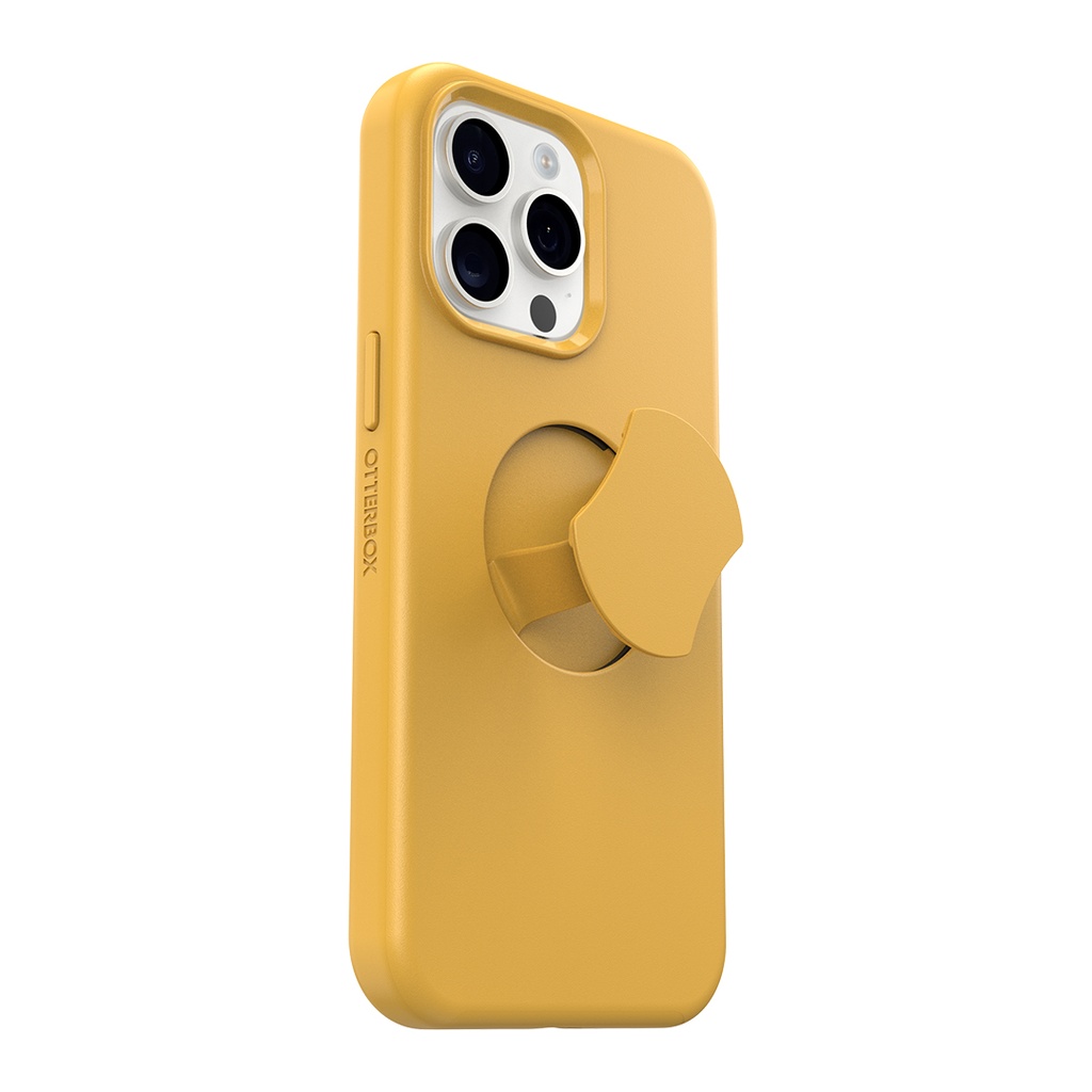 OtterBox OtterGrip Symmetry MagSafe Case for iPhone 15 Pro Max (Yellow)