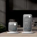 Momax 1-Charge Work Flow 3-Outlet Power Cube with USB (White)