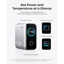 Anker Charger (140W, 4-Ports, PD 3.1) with USB-C Cable (Silver)